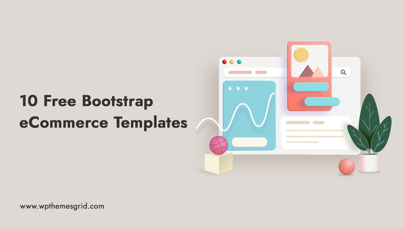 10 Free Bootstrap eCommerce Templates(Eye-Catching) - WpthemesGrid