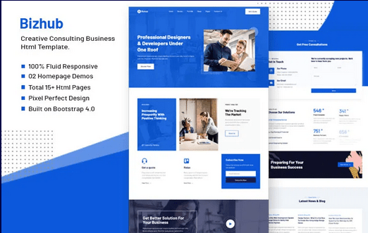 free responsive website templates